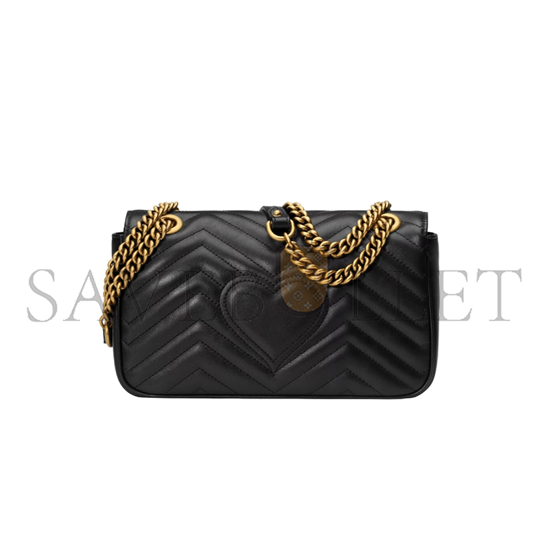 GUCCI GG MARMONT SMALL SHOULDER BAG 443497 (26*15*7cm)